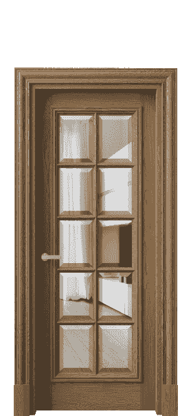 Дверь межкомнатная 7310 ДМС.М ПРОЗ Ф. Цвет Дуб мускатный матовый. Материал Массив дуба матовый. Коллекция Antique. Картинка.