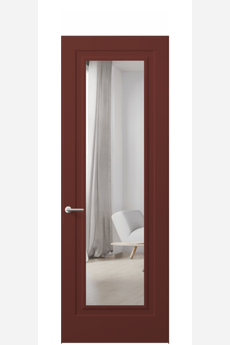 Дверь межкомнатная 8403 Оксид красный RAL 3009. Цвет RAL Оксид красный RAL 3009. Материал Гладкая эмаль. Коллекция Mascot. Картинка.