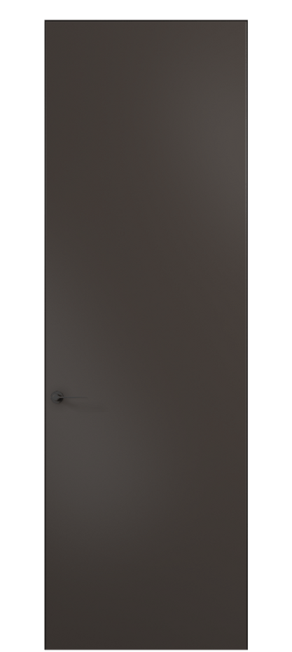 Межкомнатная дверь Planum Pro АКП 0010 Матовый антрацит  Цена 318411 AMD | Volhovec