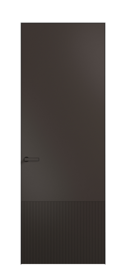 Межкомнатная дверь Velvet 8202 Матовый антрацит. Цена 441000  | Volhovec
