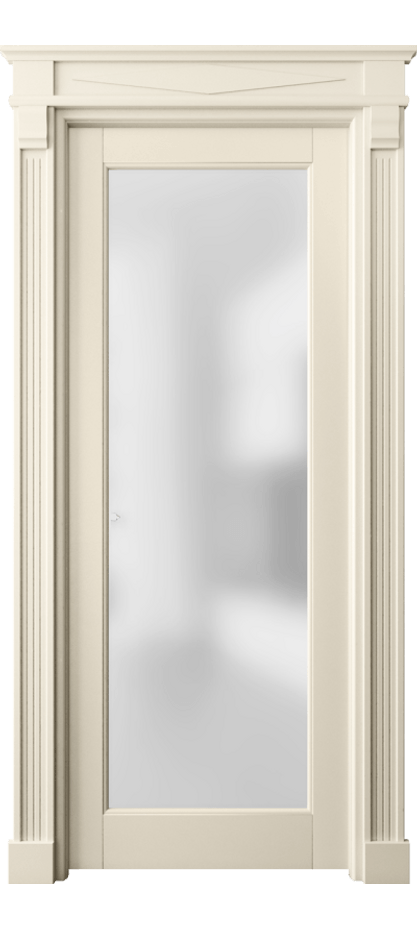 Межкомнатная дверь Toscana Elegante 6300 Бук марципановый Сатинированное стекло. Цена 421500 AMD | Volhovec