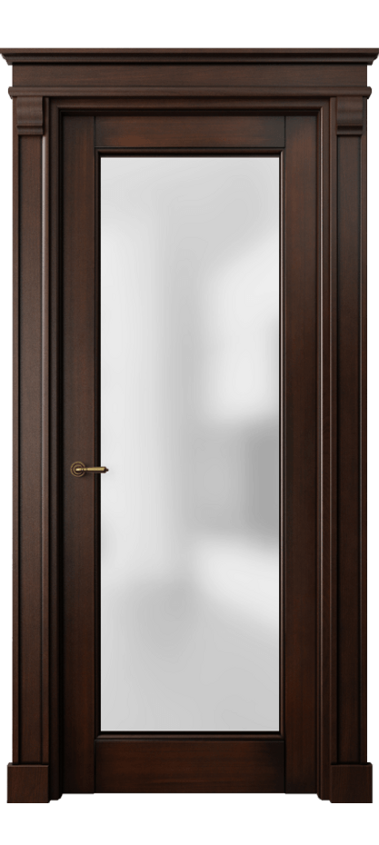 Межкомнатная дверь Toscana Elegante 6300 Бук тёмный с патиной Сатинированное стекло. Цена 1161000 AMD | Volhovec