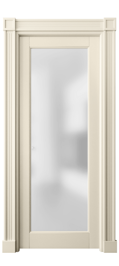 Межкомнатная дверь Toscana Elegante 6300 Бук марципановый Сатинированное стекло. Цена 421500 AMD | Volhovec