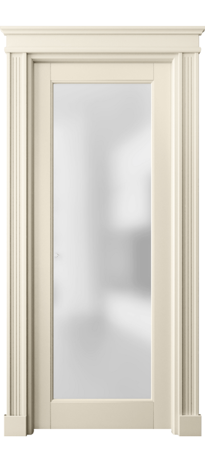 Межкомнатная дверь Toscana Elegante 6300 Бук марципановый Сатинированное стекло. Цена 421500 AMD | Volhovec