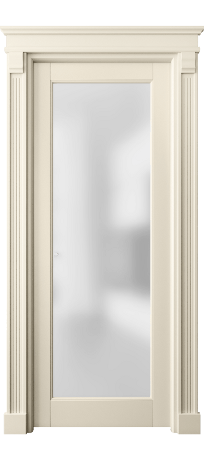 Межкомнатная дверь Toscana Elegante 6300 Бук марципановый Сатинированное стекло. Цена 421500 AMD | Volhovec