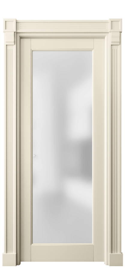 Межкомнатная дверь Toscana Elegante 6300 Бук марципановый Сатинированное стекло. Цена 421500 AMD | Volhovec