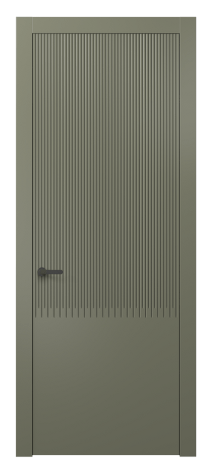 Межкомнатная дверь Dune АКП 8627 Матовый оливковый тёмный  Цена 341200 AMD | Volhovec
