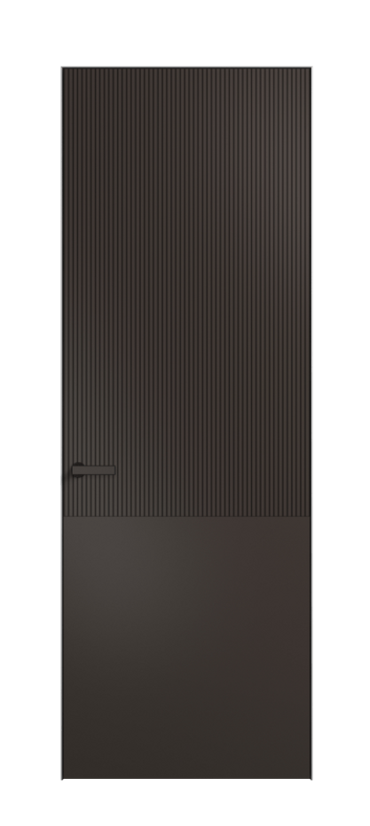 Межкомнатная дверь Velvet 8205 Матовый антрацит. Цена 423200  | Volhovec