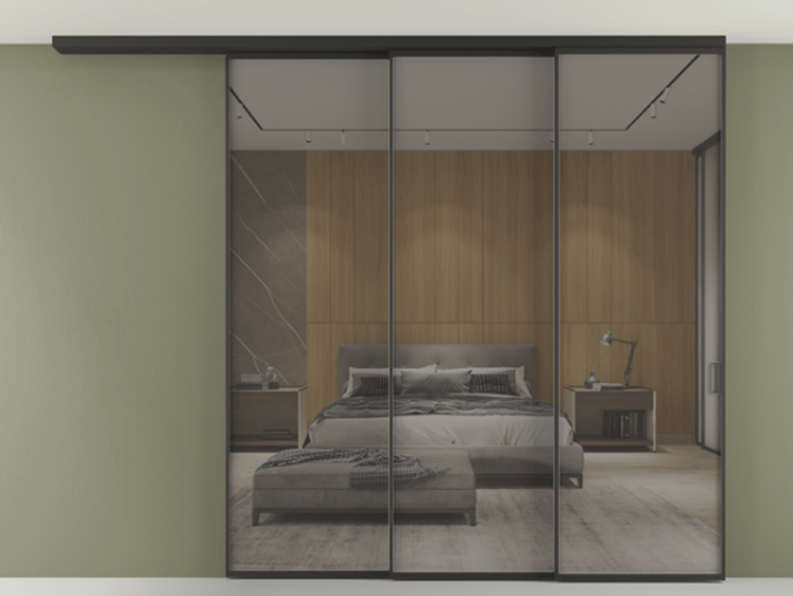 Перегородка Formato вдоль стены на потолок телескопик синхро 3 #VENDORCODE# #FURNISH# #GLASS# Цена #PRICE# #CURRENCY# | Volhovec