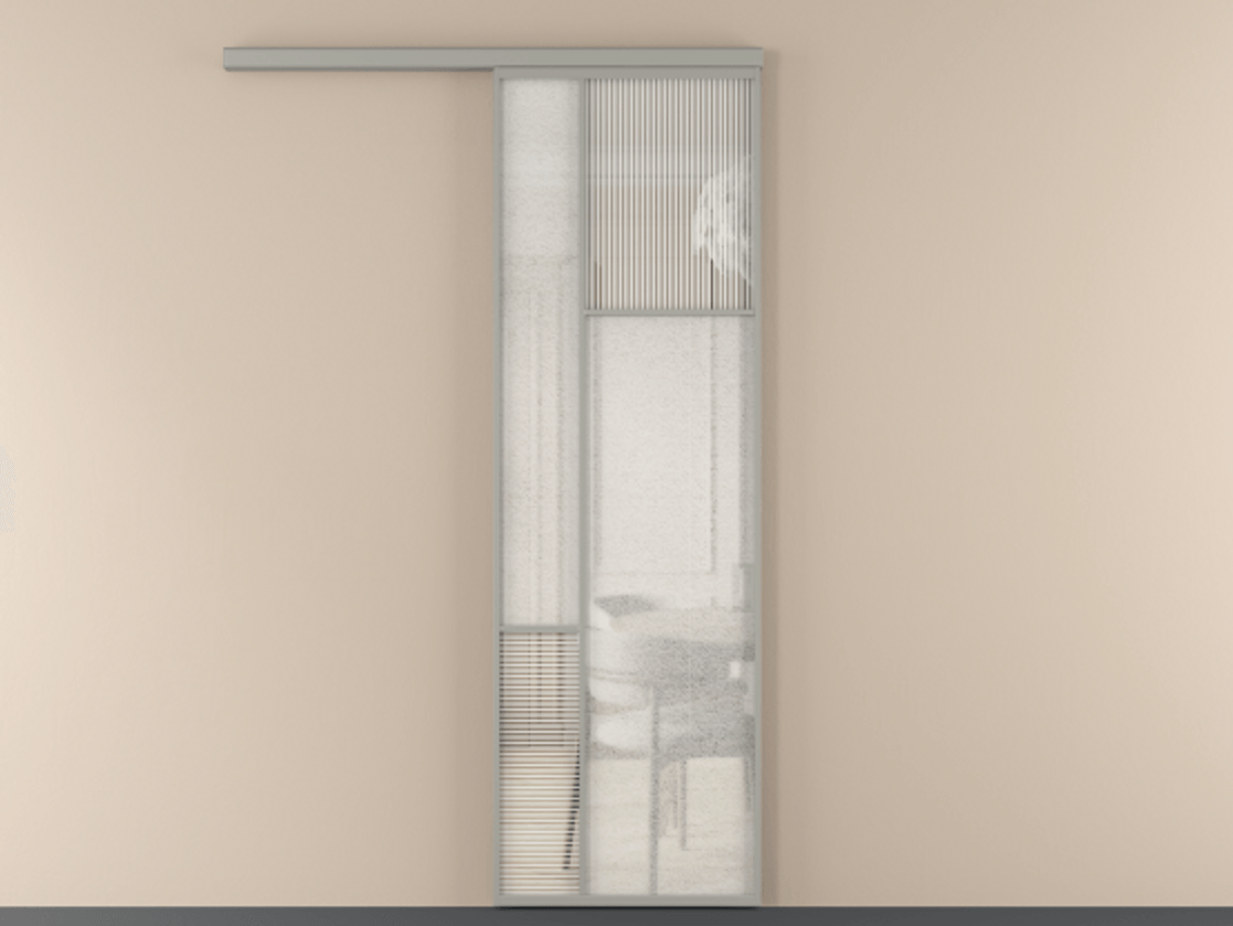 Перегородка Mosaic вдоль стены одностворчатая #VENDORCODE# #FURNISH# #GLASS# Цена #PRICE# #CURRENCY# | Volhovec