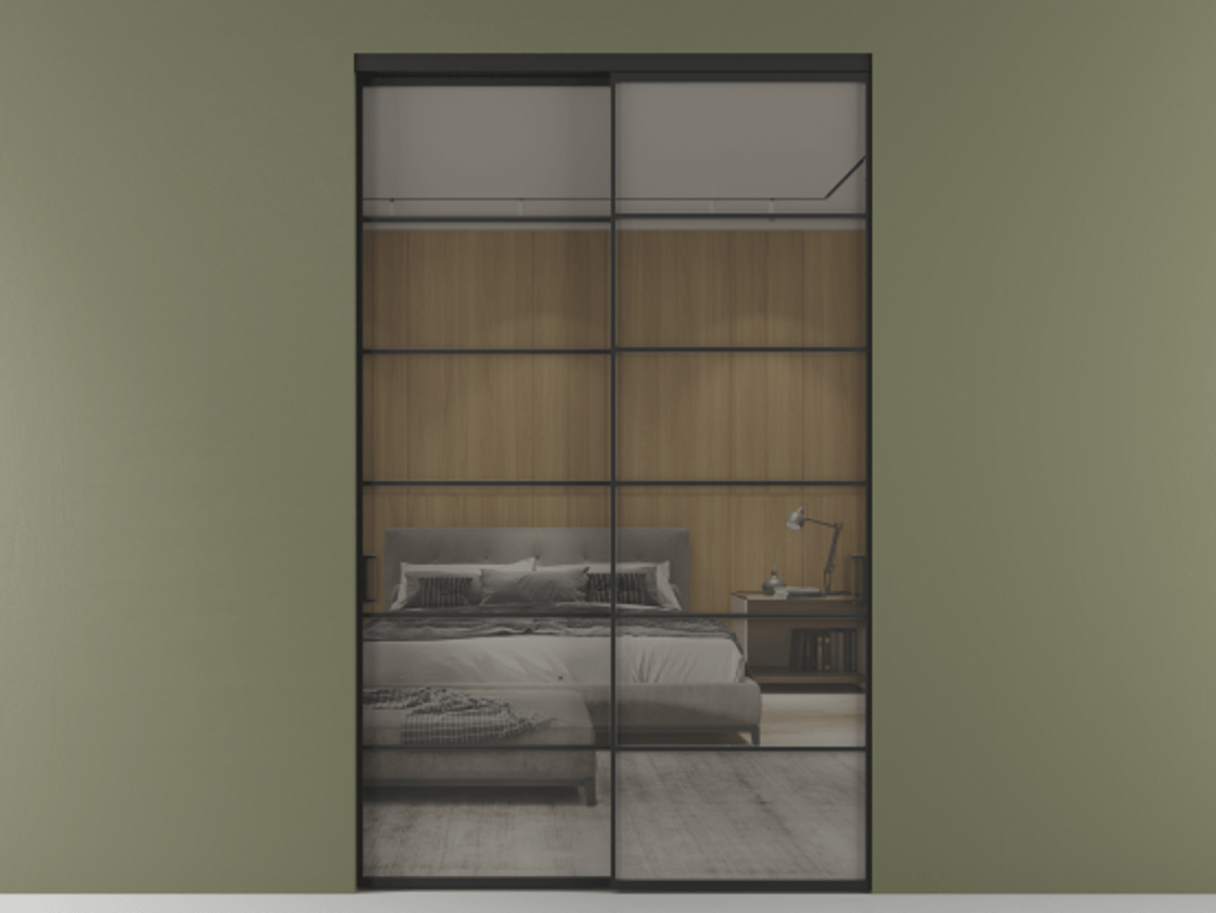 Перегородка Formato внутри проёма двустворчатая #VENDORCODE# #FURNISH# #GLASS# Цена #PRICE# #CURRENCY#  | Volhovec