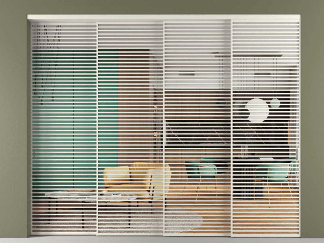 Перегородка Formato внутри проёма телескопик синхро-3 #VENDORCODE# #FURNISH# #GLASS# Цена #PRICE# #CURRENCY# | Volhovec