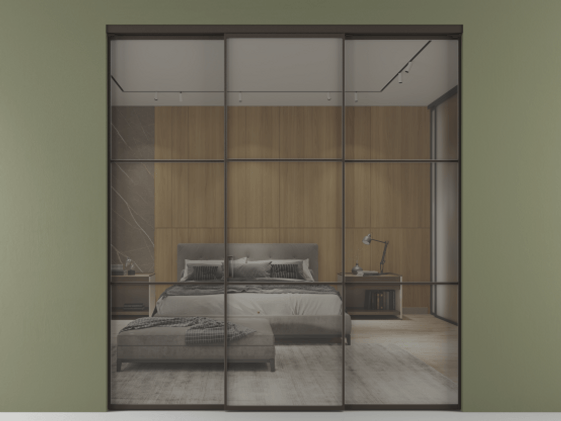 Перегородка Formato внутри проема трёхстворчатая #VENDORCODE# #FURNISH# #GLASS# Цена #PRICE# #CURRENCY# | Volhovec