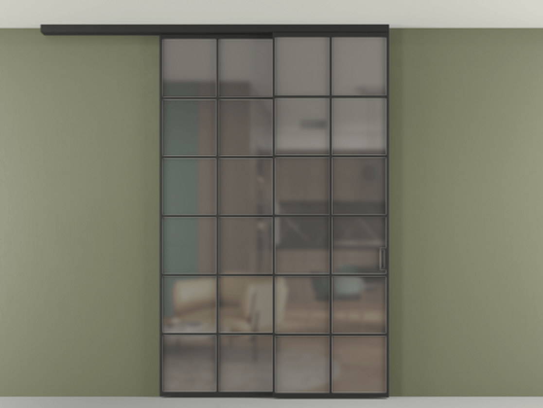 Перегородка Formato вдоль стены на потолок телескопик синхро 2 #VENDORCODE# #FURNISH# #GLASS# Цена #PRICE# #CURRENCY# | Volhovec