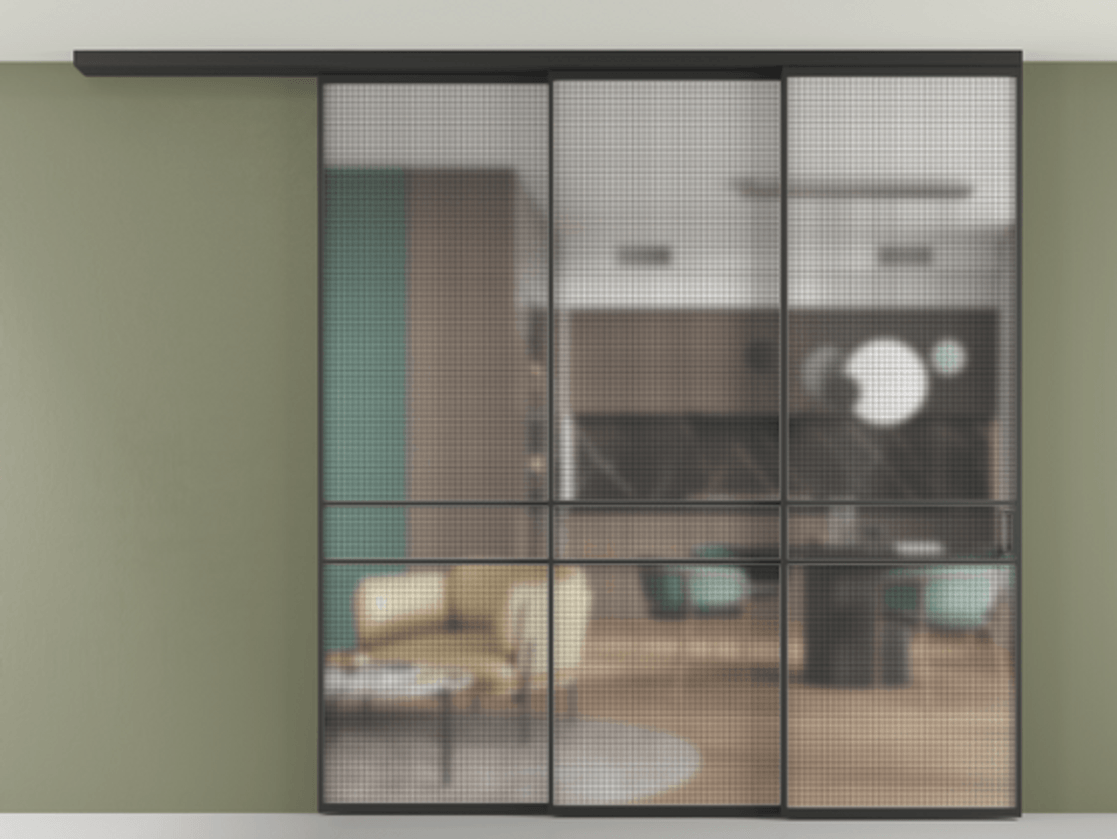 Перегородка Formato вдоль стены на потолок телескопик синхро 3 #VENDORCODE# #FURNISH# #GLASS# Цена #PRICE# #CURRENCY# | Volhovec