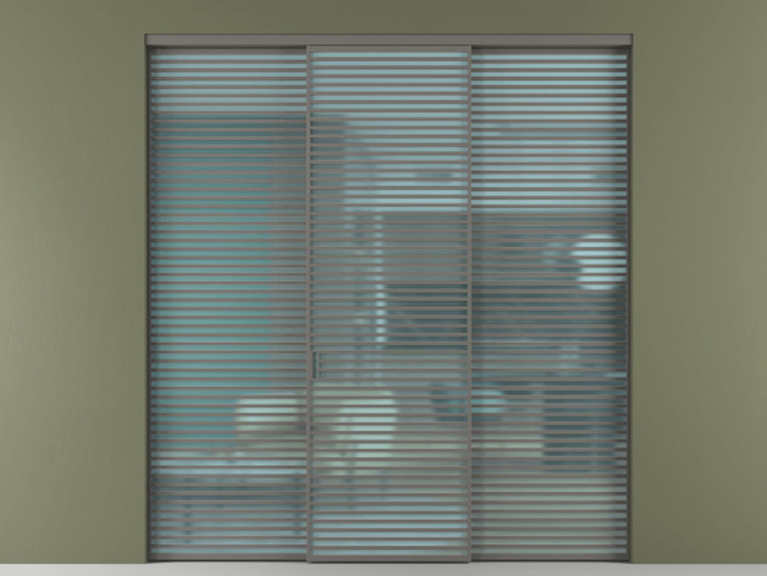 Перегородка Formato внутри проема трёхстворчатая #VENDORCODE# #FURNISH# #GLASS# Цена #PRICE# #CURRENCY# | Volhovec