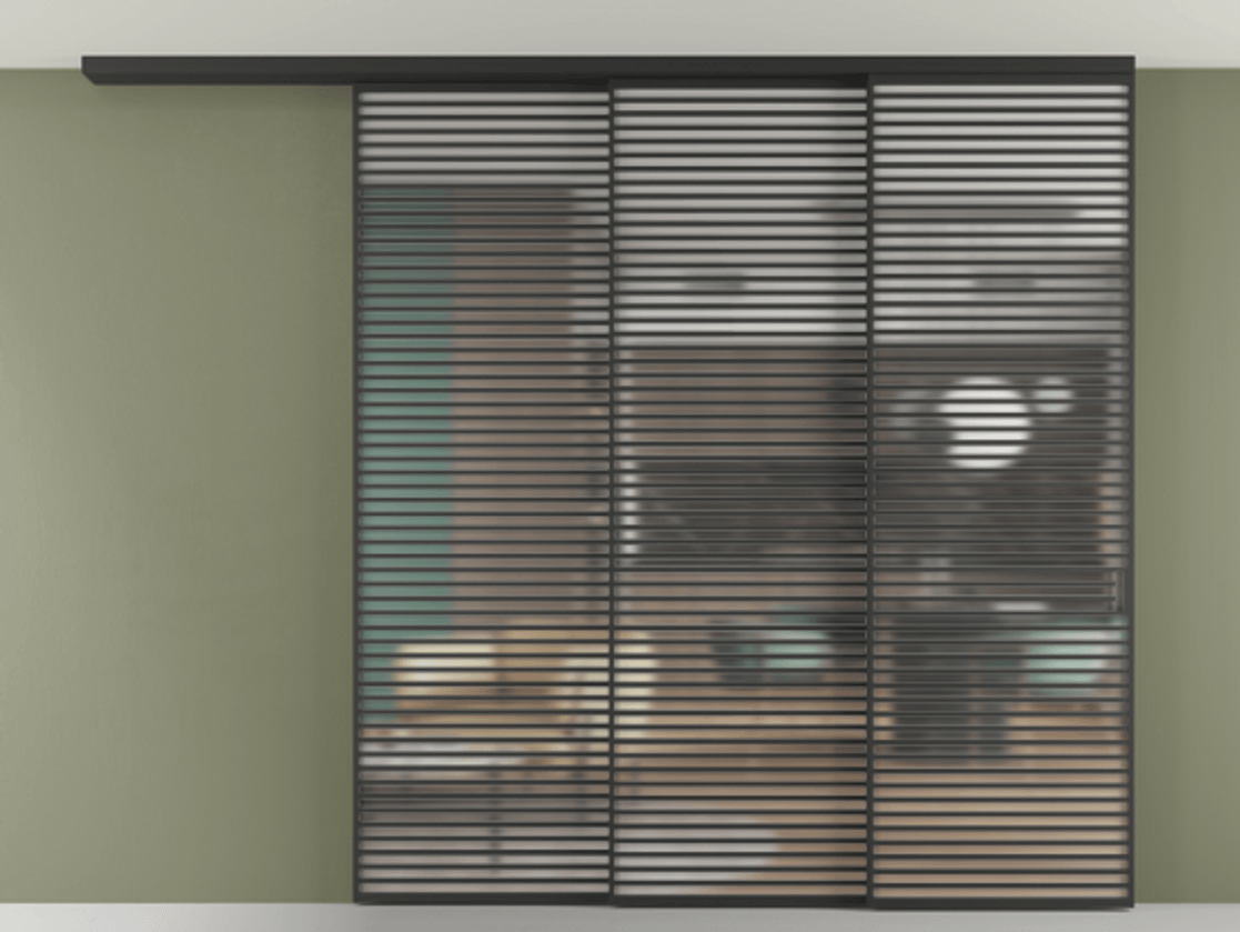 Перегородка Formato вдоль стены на потолок телескопик синхро 3 #VENDORCODE# #FURNISH# #GLASS# Цена #PRICE# #CURRENCY# | Volhovec